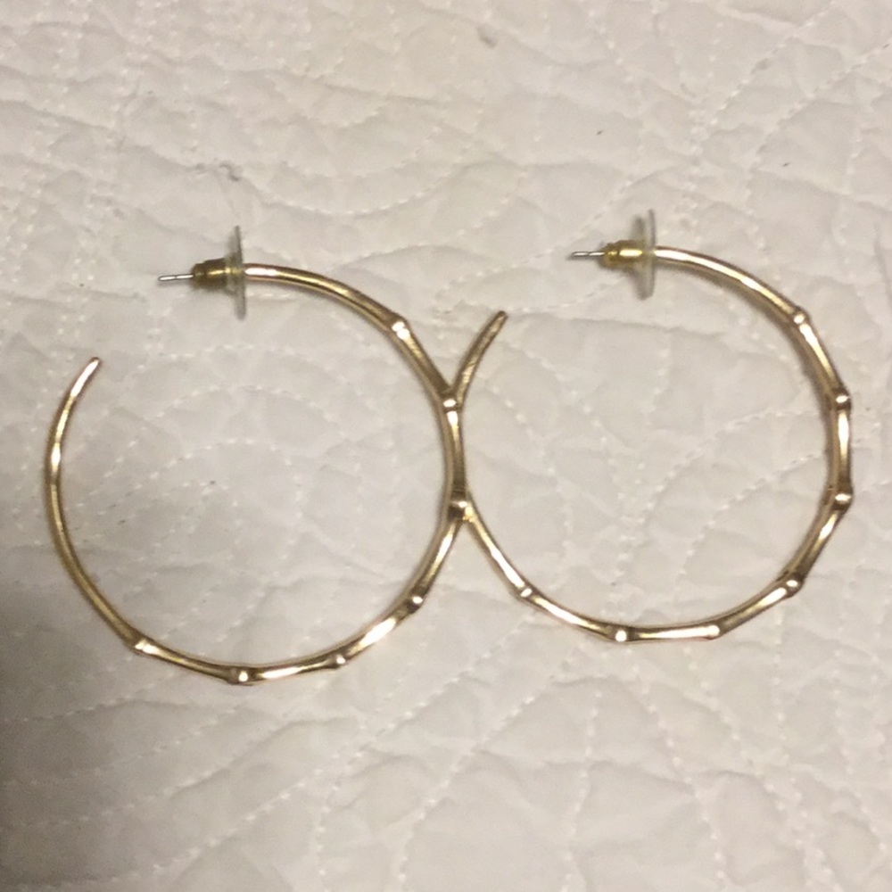 Lilly Pulitzer Twilight Hoop Earrings-NWOT